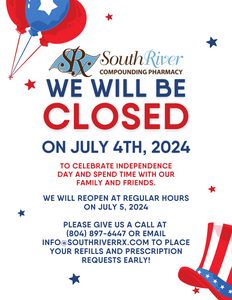 Flyer - Fourth of July Holiday Hours (All Pharmacy Variations)