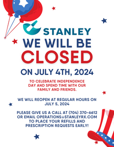 Flyer - Fourth of July Holiday Hours (All Pharmacy Variations)