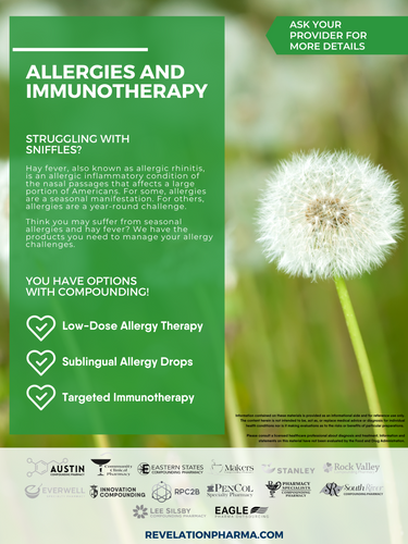 Allergies and Immunotherapy Posters (3 Variations)