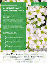 Load image into Gallery viewer, Allergies and Immunotherapy Posters (3 Variations)