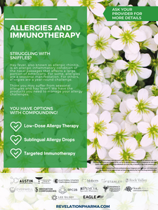 Allergies and Immunotherapy Posters (3 Variations)