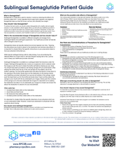 Load image into Gallery viewer, Patient Information Leaflet (PIL) - Sublingual Semaglutide (All Pharmacies + RPC2B + Everwell +Unbranded)