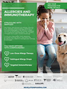 Allergies and Immunotherapy Posters (3 Variations)