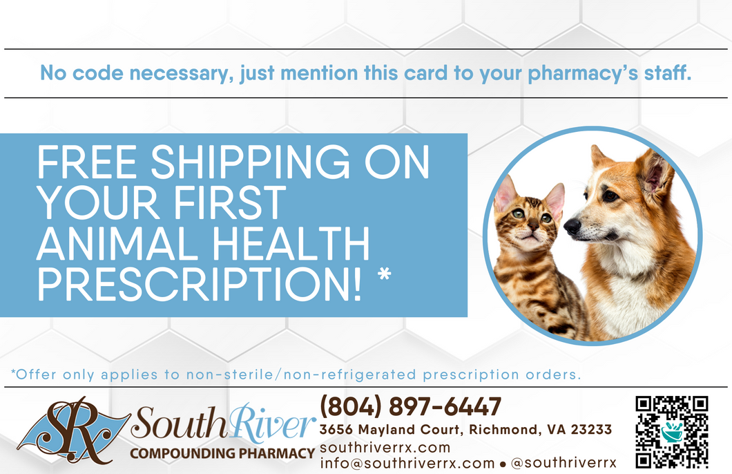 Postcard - Animal Health Free Shipping (South River)