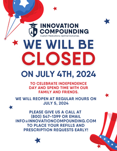 Flyer - Fourth of July Holiday Hours (All Pharmacy Variations)