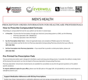 RX Template - Men's Health (Everwell/Pharmacy Specialists)