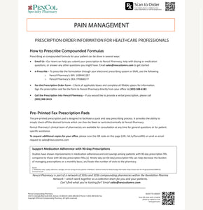 RX Template - Pain Management (Pencol)