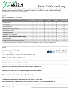 Patient Survey - Austin