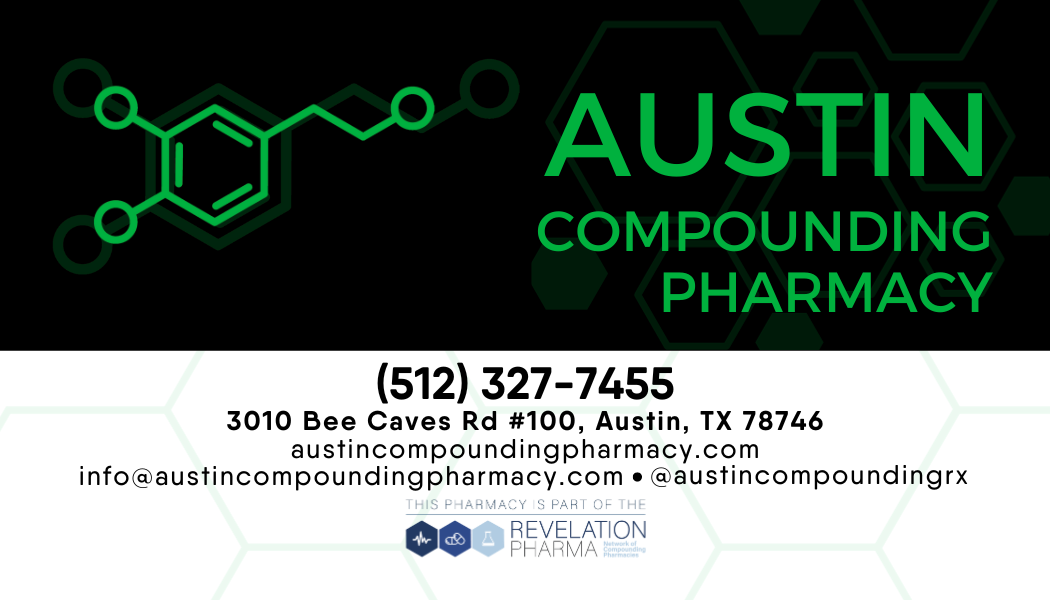 Pharmacy Business Card Magnet - Austin