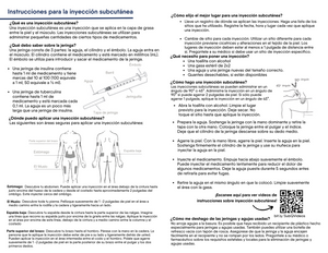 Patient Guide for Semaglutide - General in Spanish (Revelation)