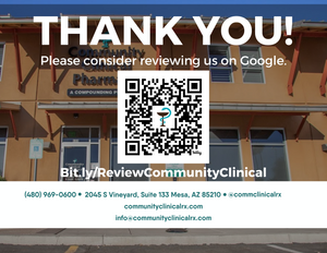 Postcard - "Review Us" (Community Clinical)