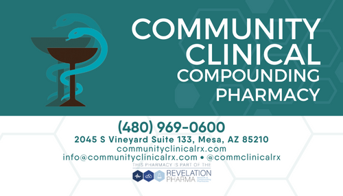 Pharmacy Business Card Magnet - Community Clinical