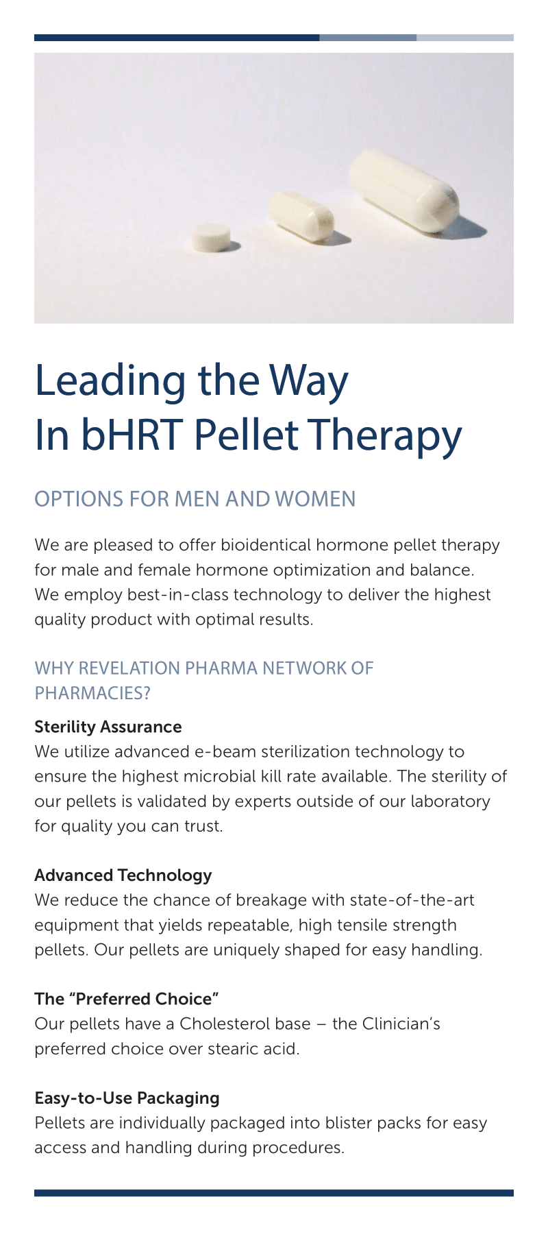 bHRT Rack Card - Community Clinical