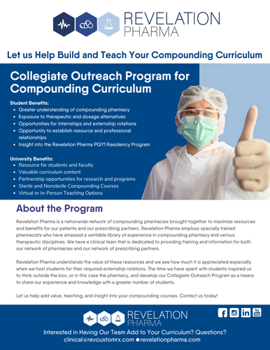 Collegiate Outreach Compounding Flyer