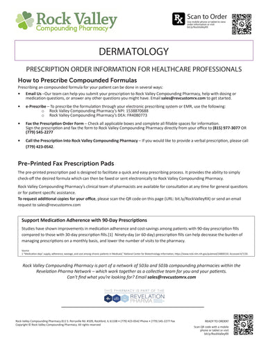 RX Template - Dermatology (RVCP)