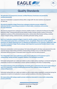 Flyer - Eagle Pharma Outsourcing Standards (Eagle)