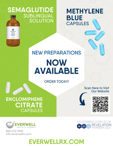 Flyer - Three New Formulations (Methylene Blue, Sublingual Semaglutide, Enclomiphene) (Everwell)