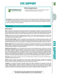 Eye Support Handout (Pharmacist Formulations)