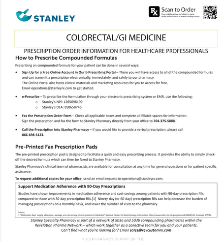 RX Template - Colorectal (Stanley)