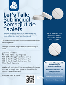 Flyer - Let's Talk Sublingual Semaglutide Tablets (Revelation)