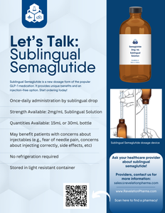 Patient Handout - Let's Talk About Sublingual Semaglutide (Revelation)