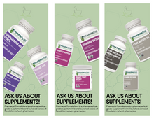 Load image into Gallery viewer, Bag Stuffers - Ask Us About Supplements (All Pharmacy Variations)