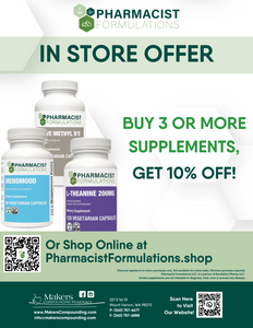 Flyer - 10% Off Supplements (All Pharmacies)