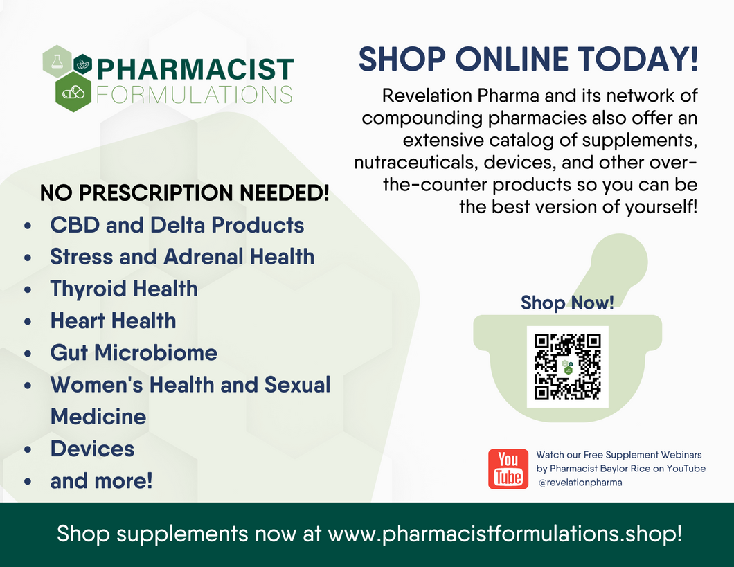 OTC Supplements - SHOP ONLINE Postcard