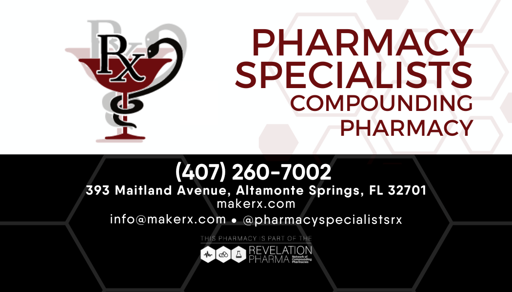 Pharmacy Business Card Magnet - Pharmacy Specialists