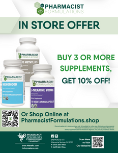 Flyer - 10% Off Supplements (All Pharmacies)