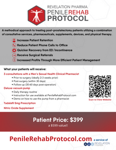 Provider Handout - Penile Rehab Protocol Pricing and Benefits (PRP)