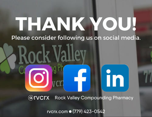 Postcard - Follow Us on Social Media (Rock Valley)