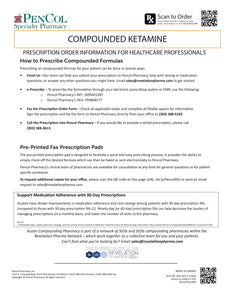 RX Template - Compounded Ketamine (Pencol)