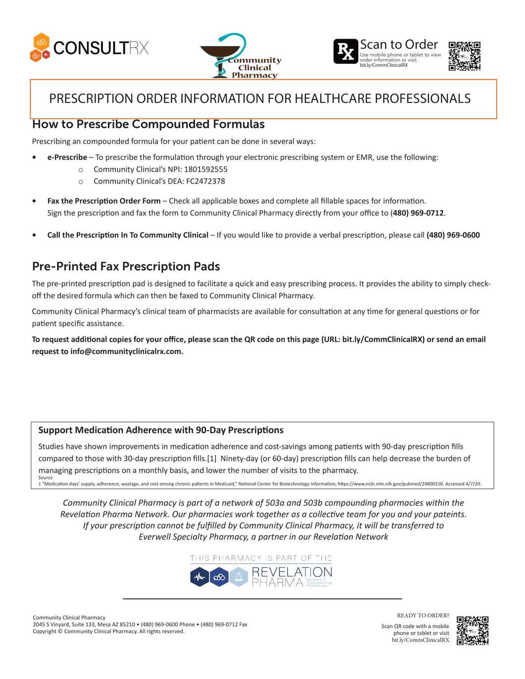 RX Template - ConsultRx (Community Clinical)