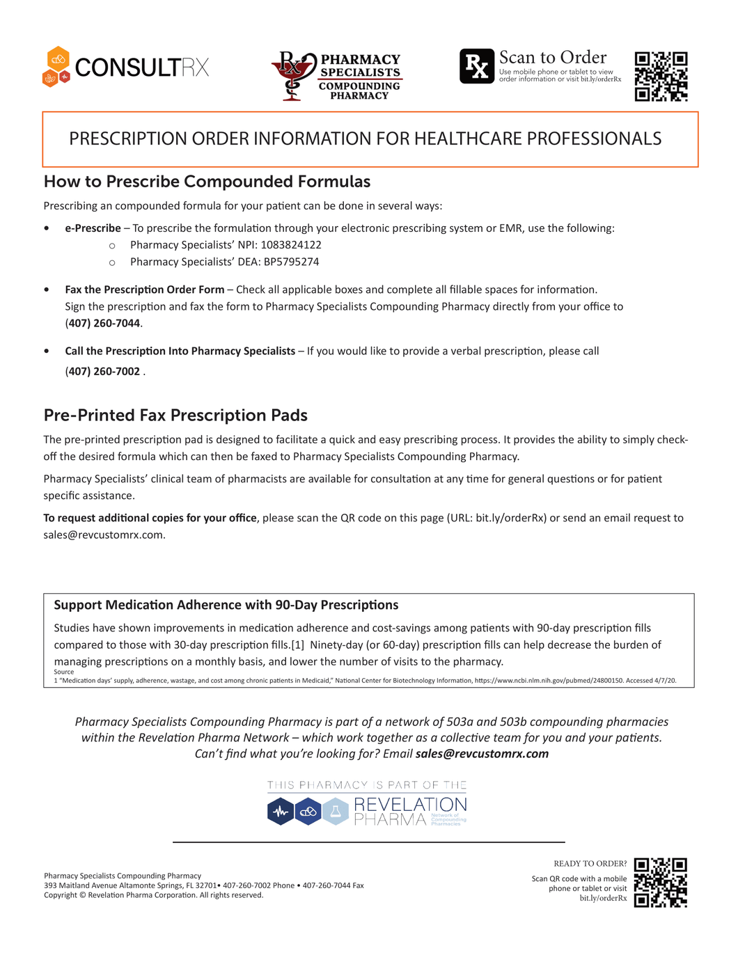 RX Template - ConsultRx (Pharmacy Specialists)