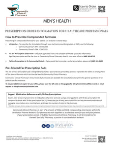 RX Template - Men's Health (Community Clinical)