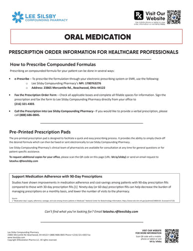 RX Template - Oral Medication (Lee Silsby)