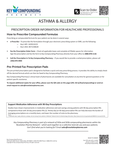 RX Template - Asthma and Allergy (Key)