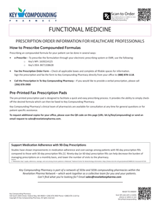 RX Template - Functional Medicine (Key)