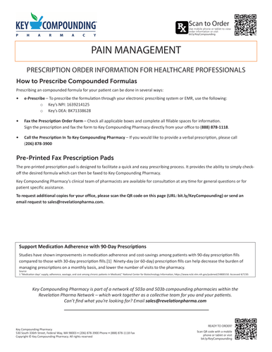 RX Template - Pain Management (Key)