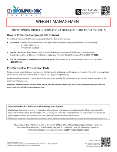 RX Template - Weight Management (Key)