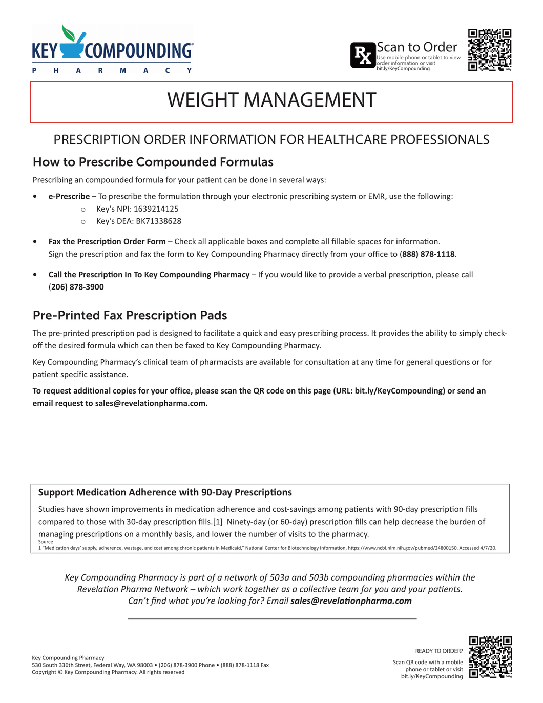 RX Template - Weight Management (Key)