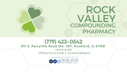 Pharmacy Business Card Magnet - Rock Valley