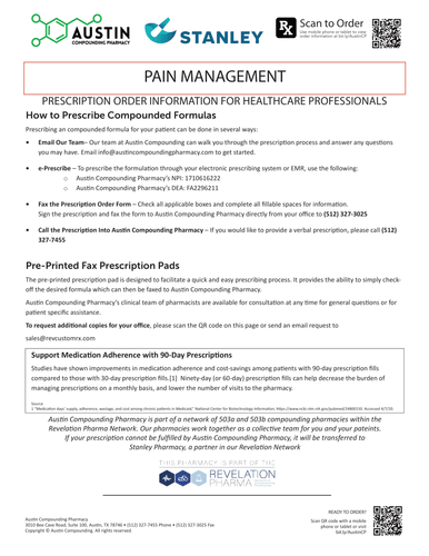 RX Template - Pain Management (Austin)