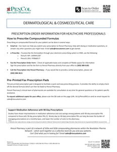 RX Template - Dermatology and Cosmeceuticals (Pencol)