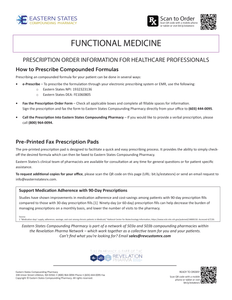 RX Template - Functional Medicine (Eastern States)