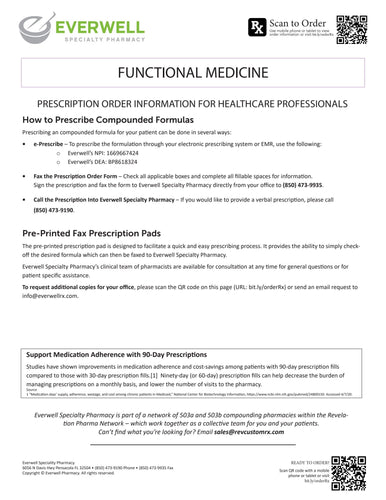 RX Template - Functional Medicine (Everwell)