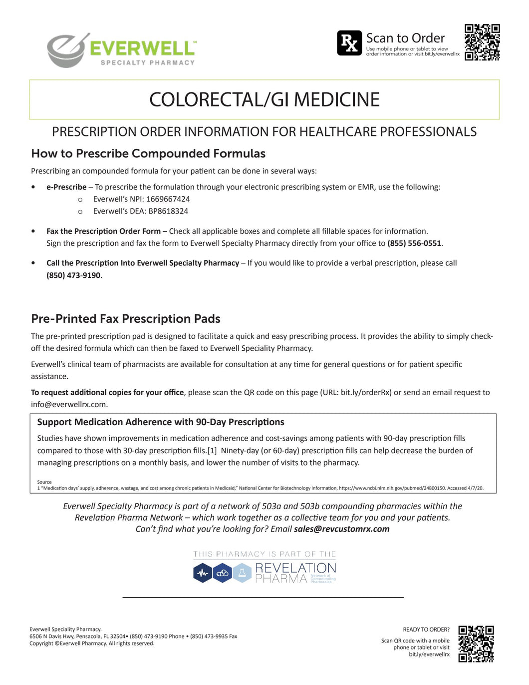 RX Template - GI/Colorectal Health (Everwell)