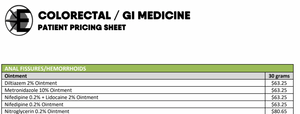 Patient Pricing - Colorectal and GI Health (Eastern States)