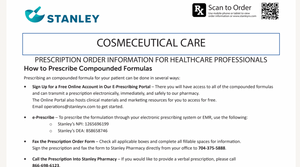 RX Template - Dermatology and Cosmeceuticals (Stanley)